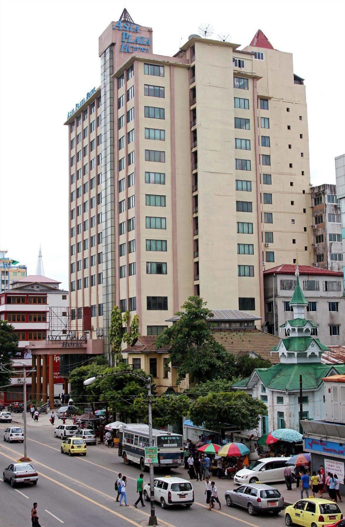 Asia Plaza Hotel Rangoon Buitenkant foto